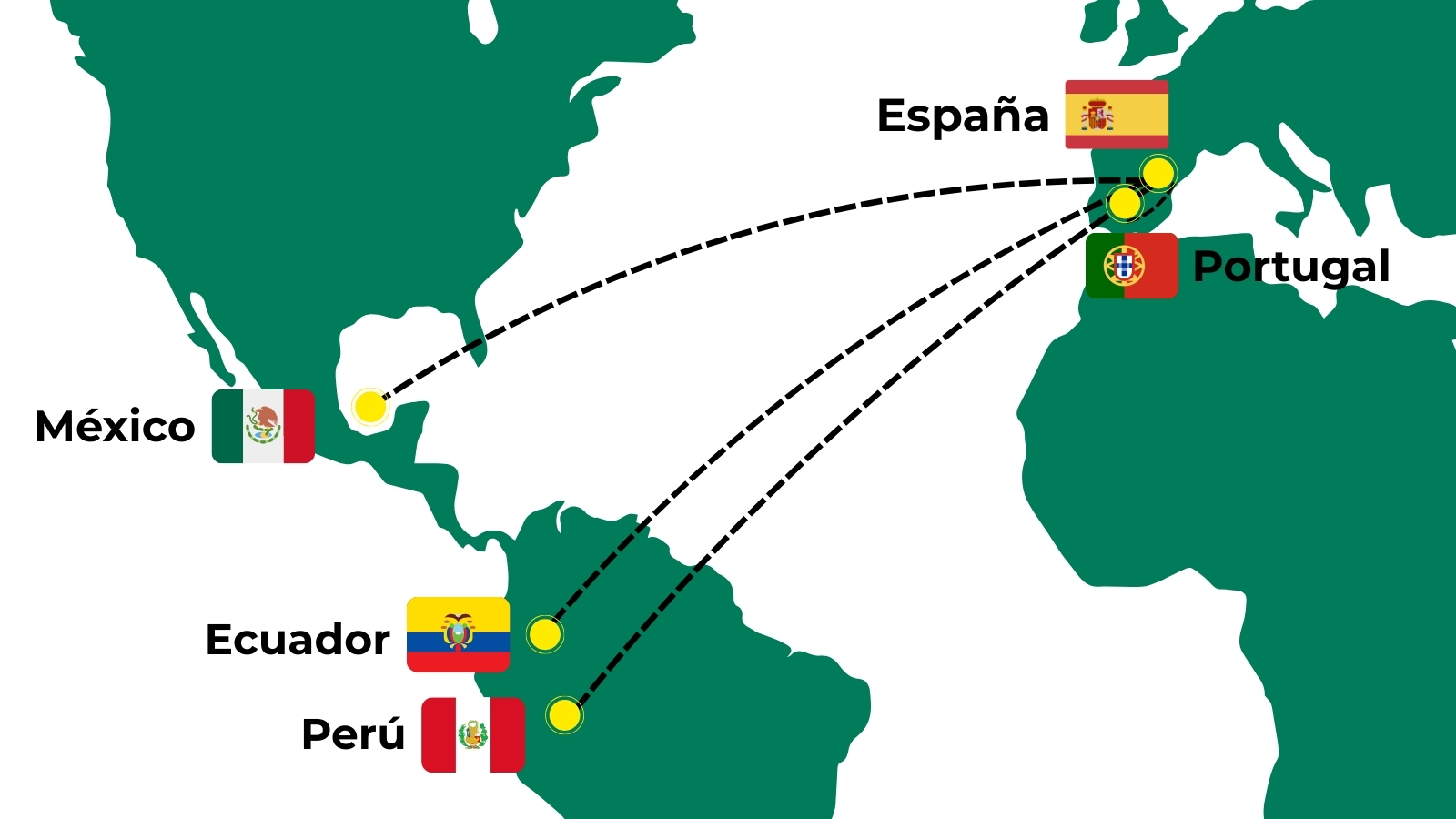 Mapa mundial CAAE