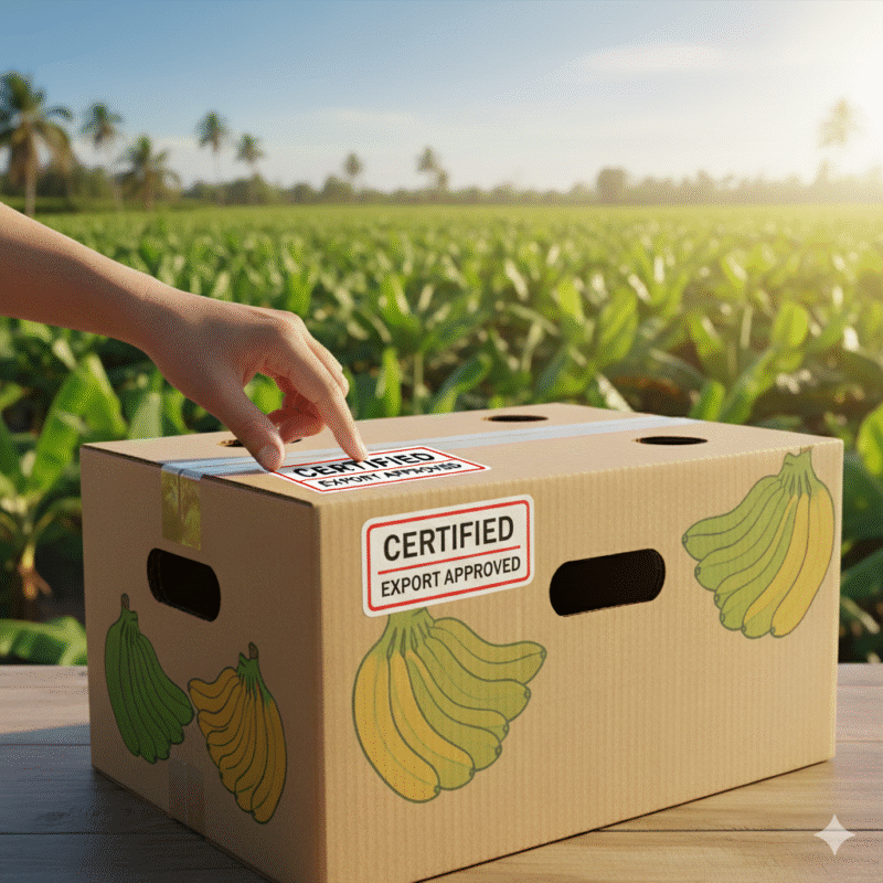 caja bananas
